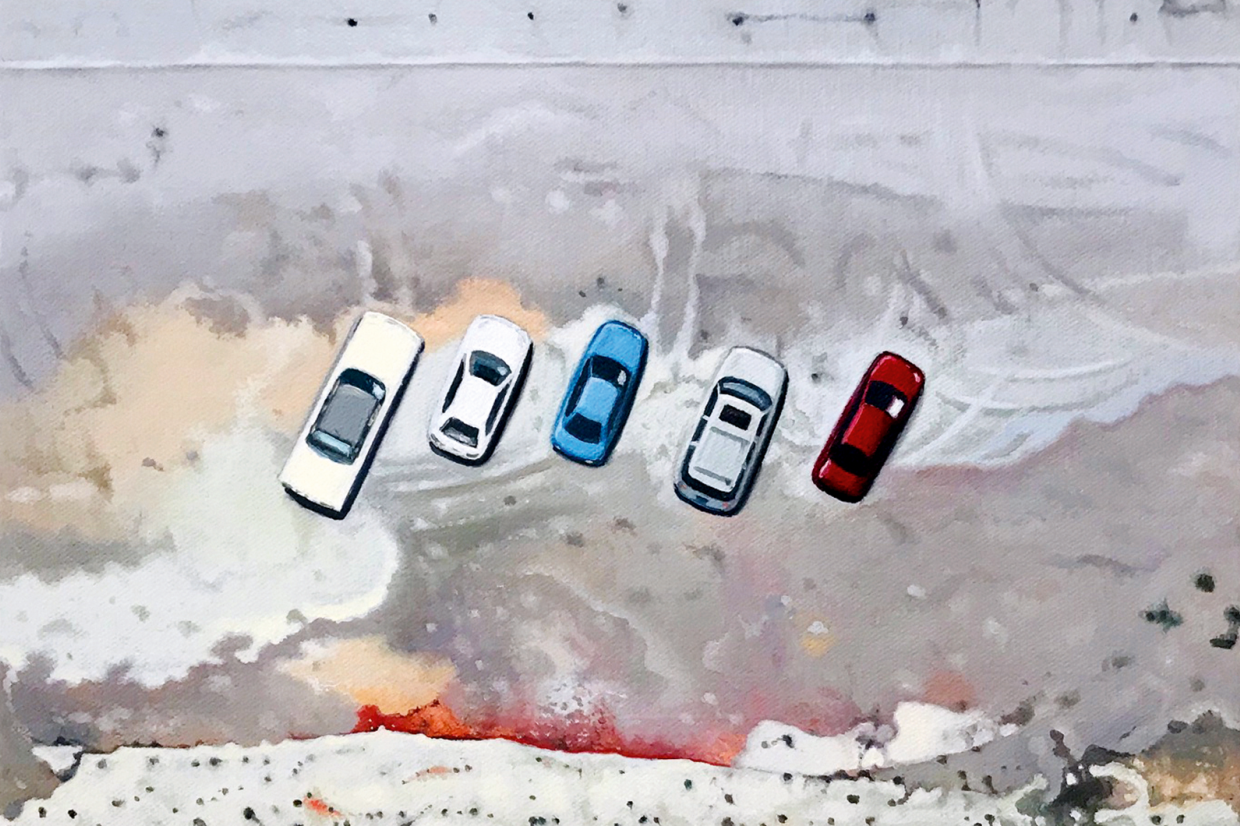 Motoring art Jeremy Dickinson Classic & Sports Car